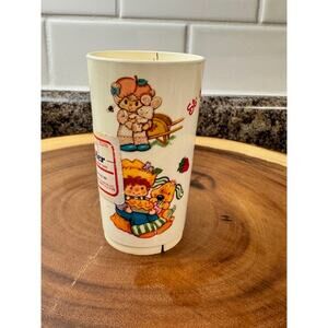 Vintage Deka 1980's Strawberry Shortcake Plastic Cup